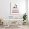 Stupell Industries Deluxe Fragrance and Cosmetics Glam Pink Bookstack Canvas Wall Art - 2 of 4
