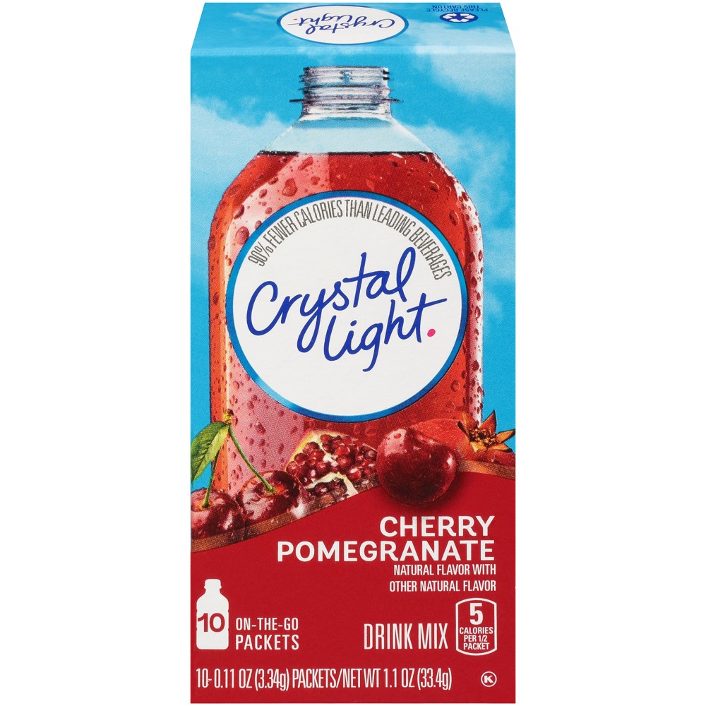 UPC 043000017289 product image for Crystal Light On the Go Antioxidant Natural Cherry Pomegranate Drink Mix 10 ct | upcitemdb.com