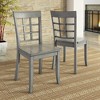 Inspire Q 2pk Keenan Window Back Dining Chairs - 3 of 3