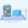 Itopfox 20 Pcs Pee Pads, Blue, 6-Layer, Ultra Absorbent, Leak-Proof, Quick-Dry, Suitable for Dogs, Cats, Rabbits, Chinchillas, and Other Pets - 2 of 4
