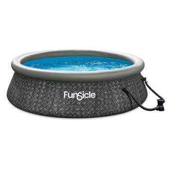 Funsicle 10' x 30" QuickSet Ring Top Above Ground Swimming Pool
