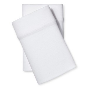Jersey Pillowcase - (Standard) White - Room Essentials