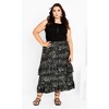 Women's Plus Size Brinley Skirt - black | CITY CHIC - 2 of 4