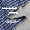 Area Rug, Boho Striped Print Washable Rug for Bedroom, Modern Non-Slip Large Area Rugs for Dining Room Living Room - 3 of 4