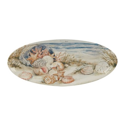 Coastal Landscape Fish Serving Platter - Certified International