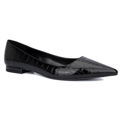 Fashion To Figure Women's Bailey Ballet Flat - Wide Width