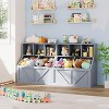 Jojoka Kids Bookshelf and Toy Storage, Kids Toy Storage Organizer - 4 of 4