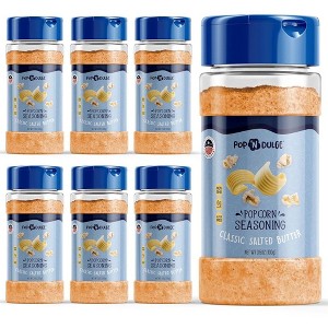 Popcorn Seasoning Classic Salted Butter Gourmet Popcorn Flavoring, 3.5 Ounce (Pack of 6) - 1 of 1