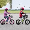 Costway 12"/14"/16"/18" Kid’s Bike with Training Wheels Adjustable Handlebar & Seat Handbrake Black/Pink/Silver - 4 of 4