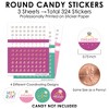Big Dot of Happiness Just Engaged - Colorful - Engagement Party Small Round Candy Stickers - Party Favor Labels - 324 Count - 3 of 4