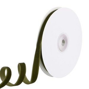 Unique Bargains Polyester Single Face Spool Ribbon for Gift Wrapping Flower - 1 of 4