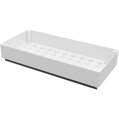 Pull Out Cabinet Organizer, Medium Slide Out Drawer Shelf, No Drill Extendable Pantry Storage for Kitchen and Bathroom