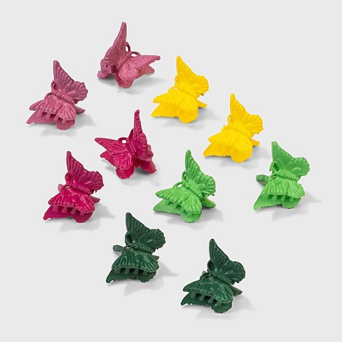 Butterfly Claw Clip Set 10pc - Wild Fable™ - image 1 of 1