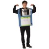Imposta Costumes Adult Floppy Disk Costume Bodysuit One Size - 4 of 4