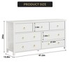 Acekool Dresser, Modern Storage Chest for Bedroom, Nursery, Closet, Hallway, Smooth Slides - 2 of 4