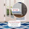 Washable Rugs Non-Slip Floral Area Rug for Living Room & Bedroom - 2 of 2