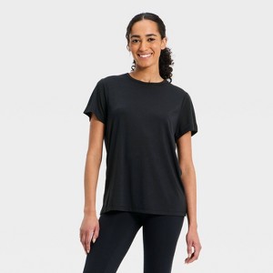 Camiseta de manga corta y corte oversize para mujer - All In Motion™