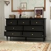 Famapy 7 Drawer Double Dresser Chest Dresser Space Saving Bedroom Organization - 3 of 4