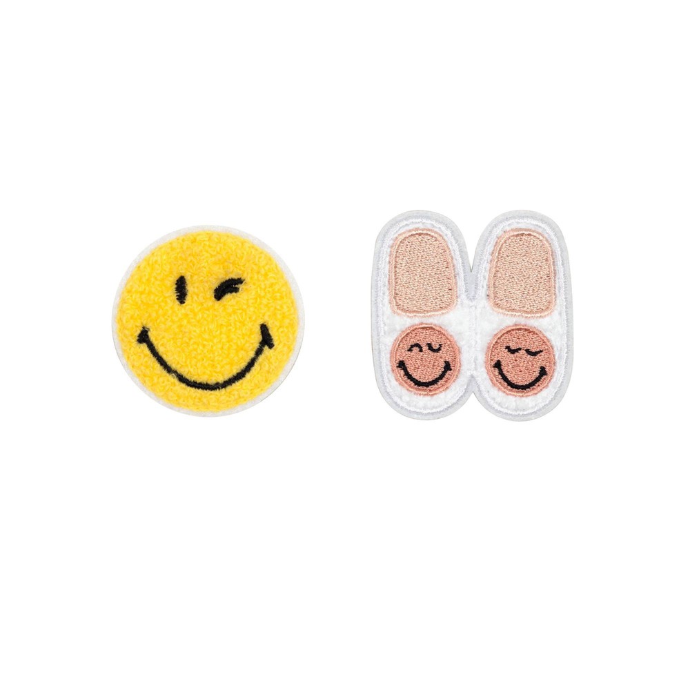 Yoobi SmileyWorld Sticker Patches 2pk Smiley, School Supplies