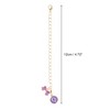 Unique Bargains Chain Bow Water Cup Pendant 1 Pc - 2 of 4