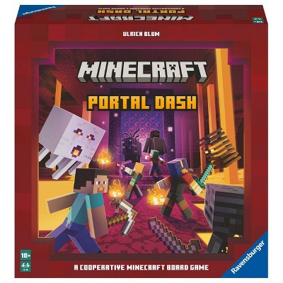 Ravensburger Minecraft Portal Dash Board Game