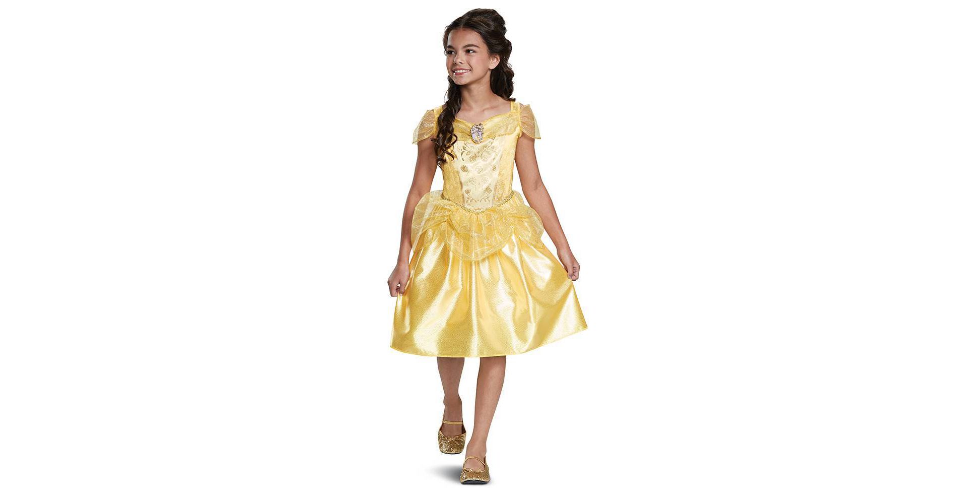 Disney Beauty and the Beast Princess Belle Toddler Halloween Costume Dress