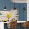 Hudson and Canal 8.5" Wide Pendant with Metal Shade - 4 of 4