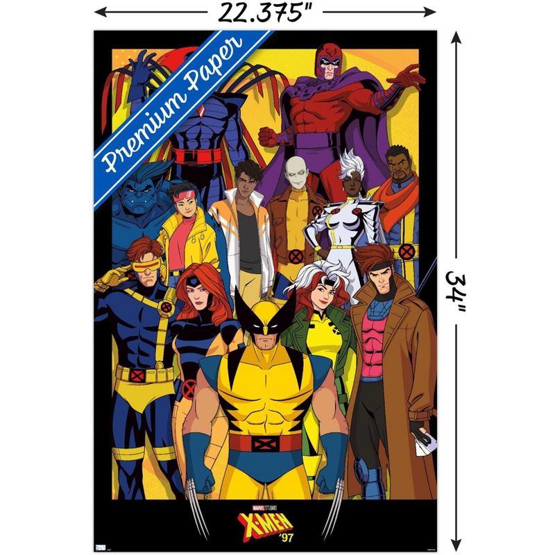Trends International Marvel X-Men '97 - Characters Unframed Wall Poster Prints, 3 of 7