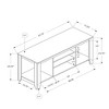 INFURNIC TV Stands and Consoles Minimalist Modern Entertainment Center with Adjustable Shelves for Apartment Living Room Bedroom, taupe, 53"*22"*6" - 4 of 4