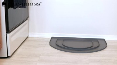 Leashboss Silicone Fountain Mat, Water Station Tray, For Pet Fountains, Dog  Gravity Water Bowls And Automatic Dispensing Cat Feeders : Target
