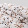 Peace Nest 7pc Floral Printed Reversible Comforter & Sheets Set - 4 of 4