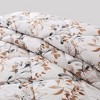 Peace Nest 7pc Floral Printed Reversible Comforter & Sheets Set - image 4 of 4