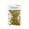 Crystal Lane DIY 1440pcs SS20 (4.7mm) Citrine Glass Round Flat Back Rhinestones - 2 of 4