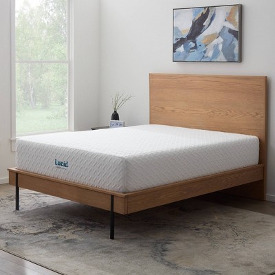 Lucid Comfort Collection Plush 14" Memory Foam Mattress - Thumbnail 4