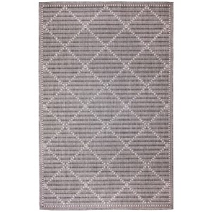 Liora Manne Malibu  Indoor/Outdoor Rug  Charcoal.. - 1 of 4