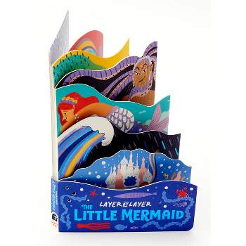 The Little Mermaid - (Layer-By-Layer) by  Carly Madden (Board Book)