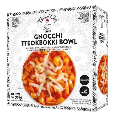 Tattooed Chef Frozen Gnocchi Tteokbokki Bowl - 9 oz