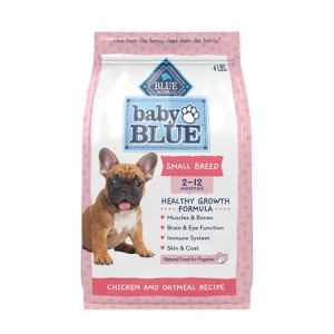 Blue Buffalo Chicken Flavor Small Breed Dry Dog Food - 4lbs - 1 of 4