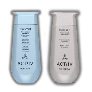 ACTiiV Hair Science Recover Shampoo & Conditioner Duo for Men (7 oz Set) Active Thickening & Volumizing | Helps Reduce Hair Loss & Promote Fuller Hair - 1 of 3