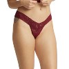 Hanky Panky Women's Daily Lace Petite Low Rise Thong - One Size - 2 of 3