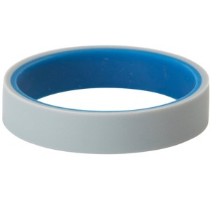 Chewigem Chewable Adult Flip Bangle, Blue/Grey - 1 of 1