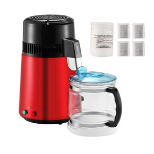 VEVOR Water Distiller, 4L 1.05 Gallon Pure Water Purifier Filter For Home Countertop, 750W Distilled Water Maker, Stainless Steel Interior Distiller - 1 of 4
