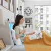 Kumasinova Full/Queen Bed Frame with Headboard,Platform Bed with Charging Station(&LED Lights),Full/Queen Size Bed Frame with Storage Shelf,Noise-Free - 3 of 4