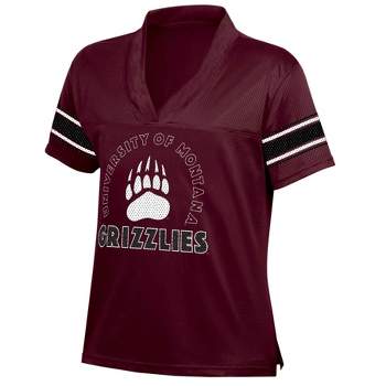 NCAA Montana State Bobcats Women's Mesh Jersey T-Shirt