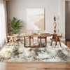 Washable Runner Rug – Modern Non-Slip Abstract Marbled Indoor Carpet for Kitchen, Hallway, Bathroom - 3 of 4