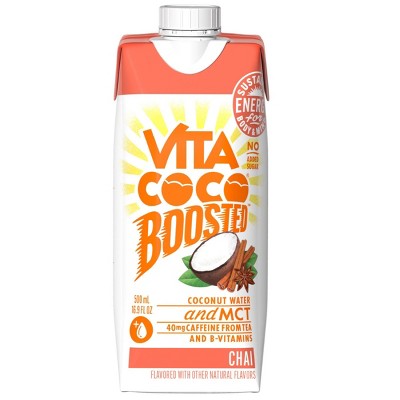 Vita Coco Boosted Chai - 16.9 fl oz Tetra Pak