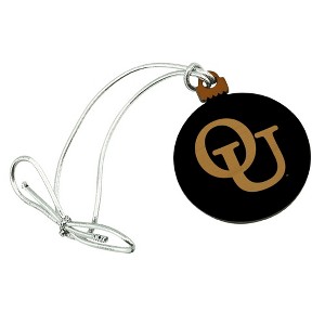 Oakland University Secondary Logo Mini Small Tiny Wood Christmas Tree Holiday Ornament - 1 of 4
