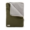 U Brands 15"x10.5" Corduroy Laptop Pouch Olive - 4 of 4