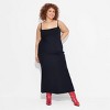 Women's Ribbed Maxi Slip Dress - Wild Fable™ - image 2 of 3