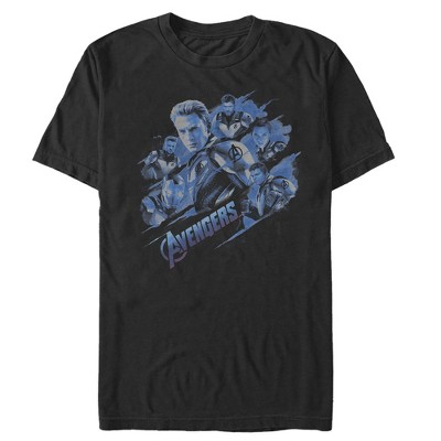 Men's Marvel Avengers: Endgame Smokey Captain America T-shirt : Target